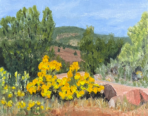 Blooms at Big Eddy

11" x 14" - Oil on Linen
Available